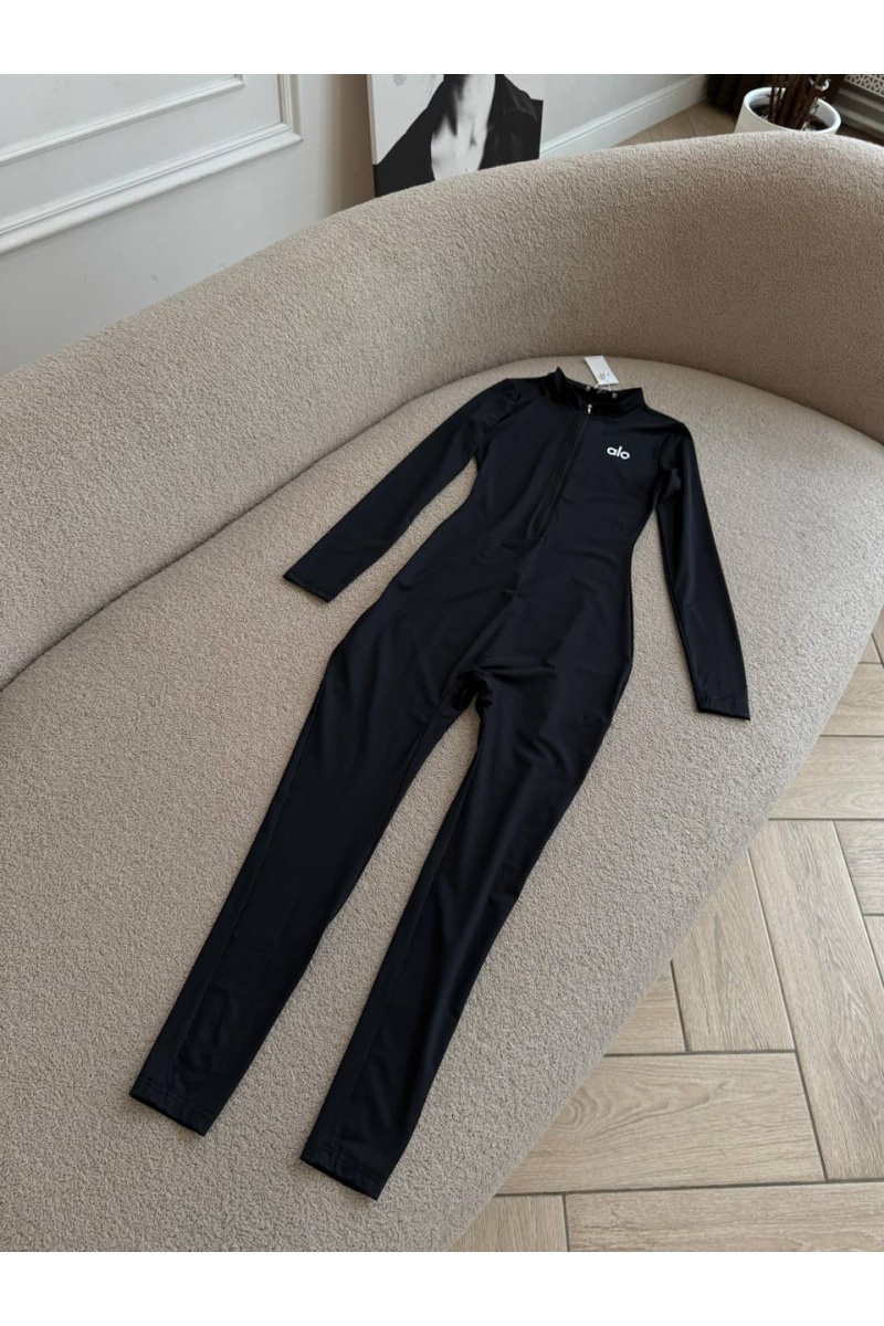 Designer Clothing Чёрный женский комбинезон ALO