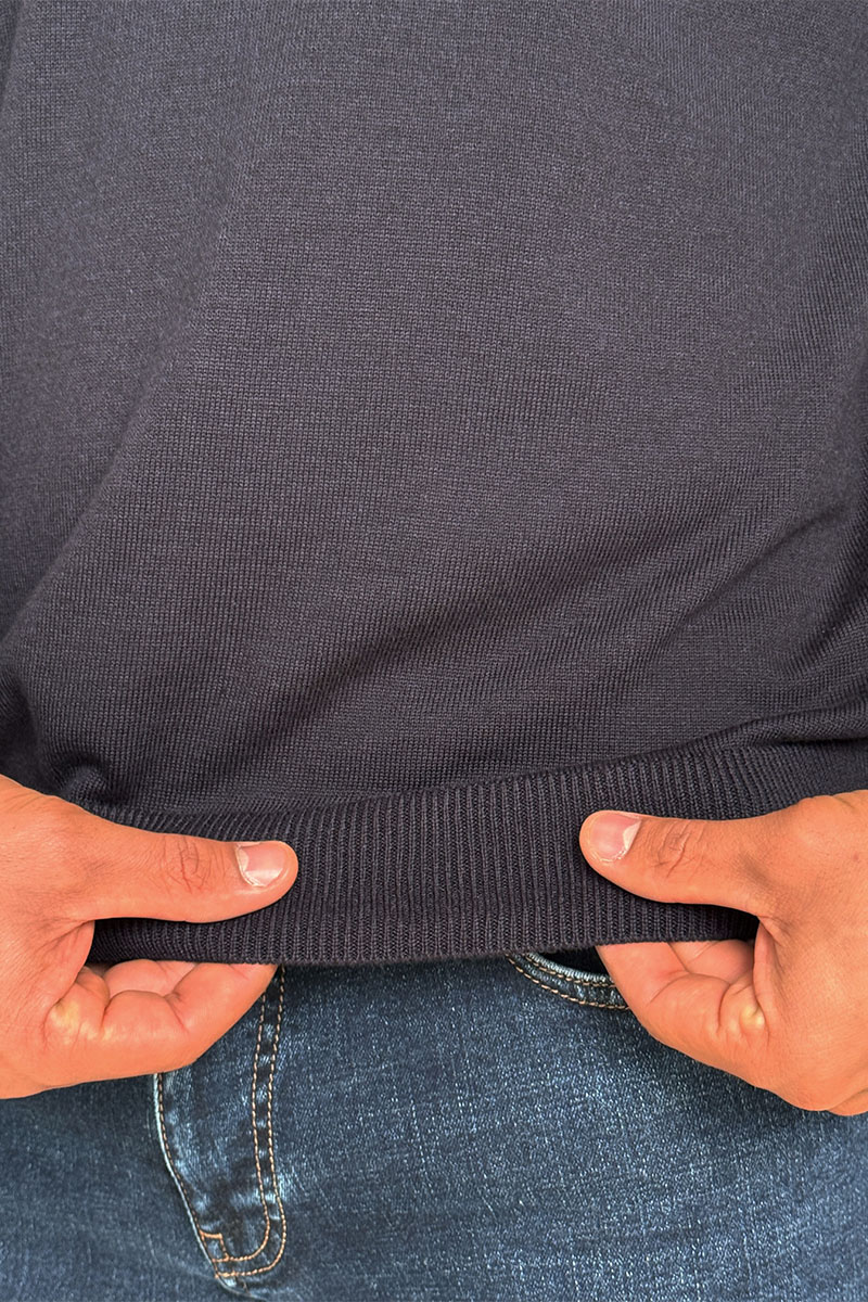 Loro Piana Мужской тёмно-синий джемпер 