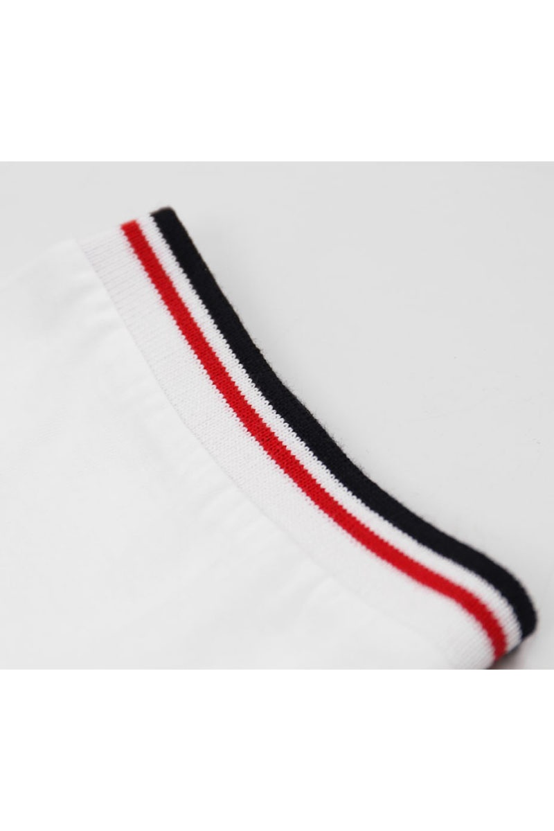 Moncler Футболка белого цвета logo-patch 