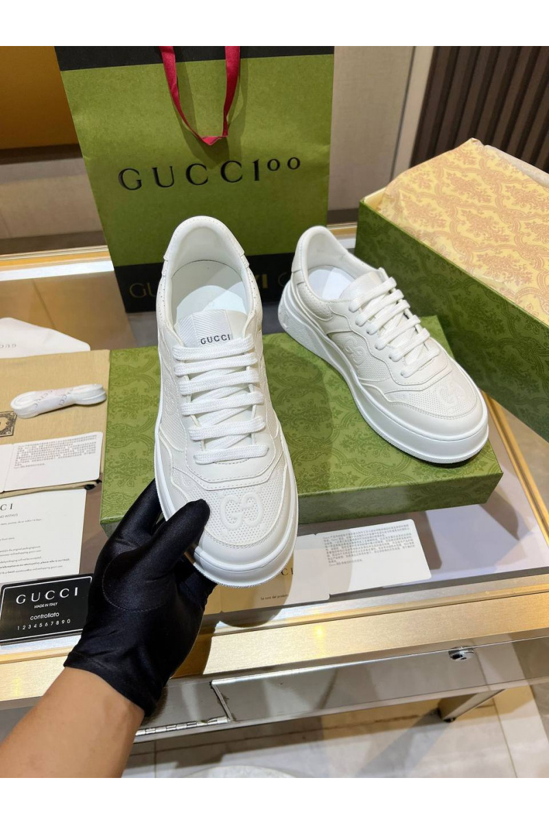 Gucci Женские кроссовки Chunky B Premium - White