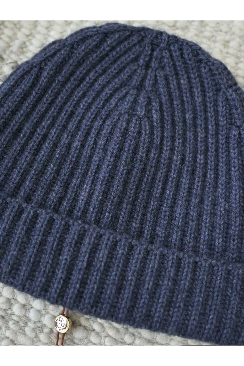 Loro Piana Кашемировая шапка premium - Light Blue 