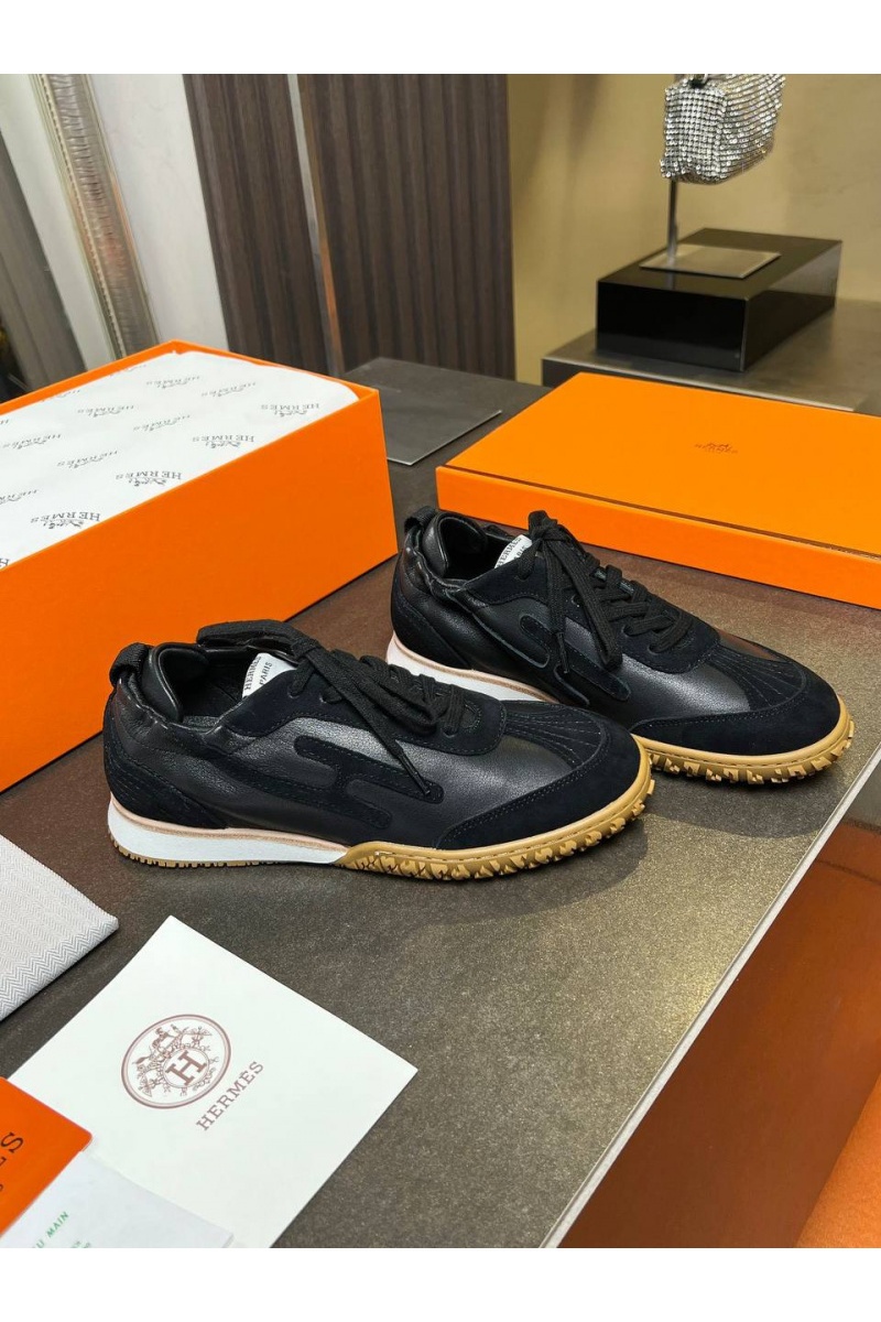 Hermes Женские комбинированные кроссовки Premium