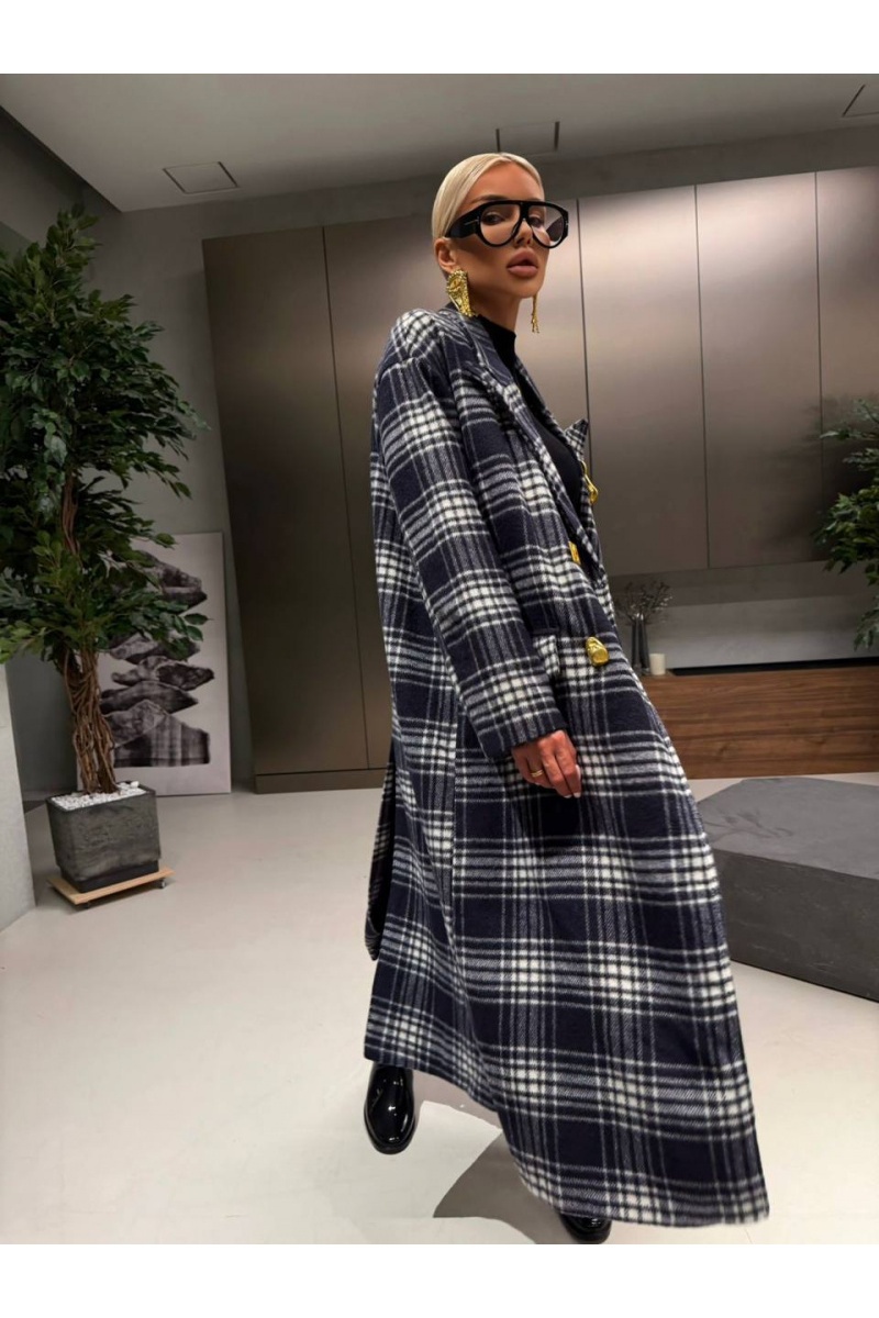 Schiaparelli Женское пальто в клетку premium