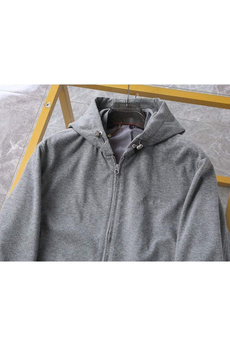 Loro Piana Серый костюм premium