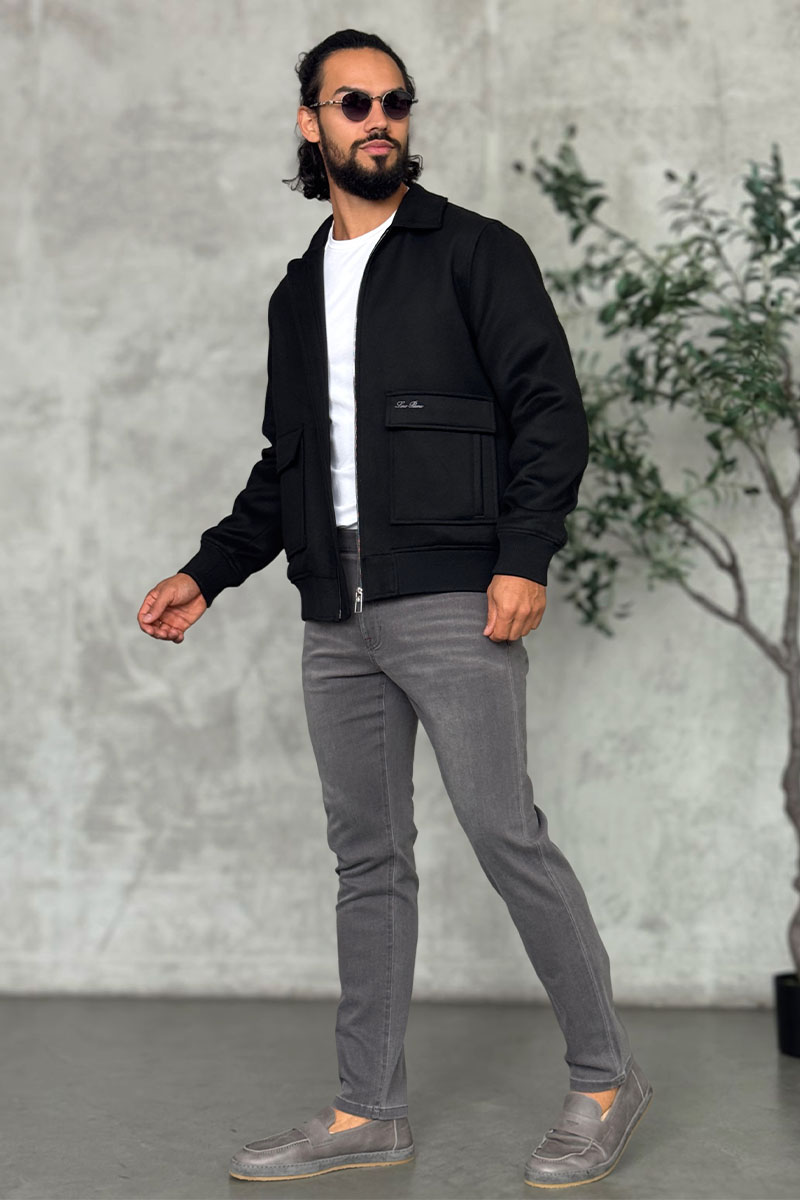 Loro Piana Куртка чёрного цвета 