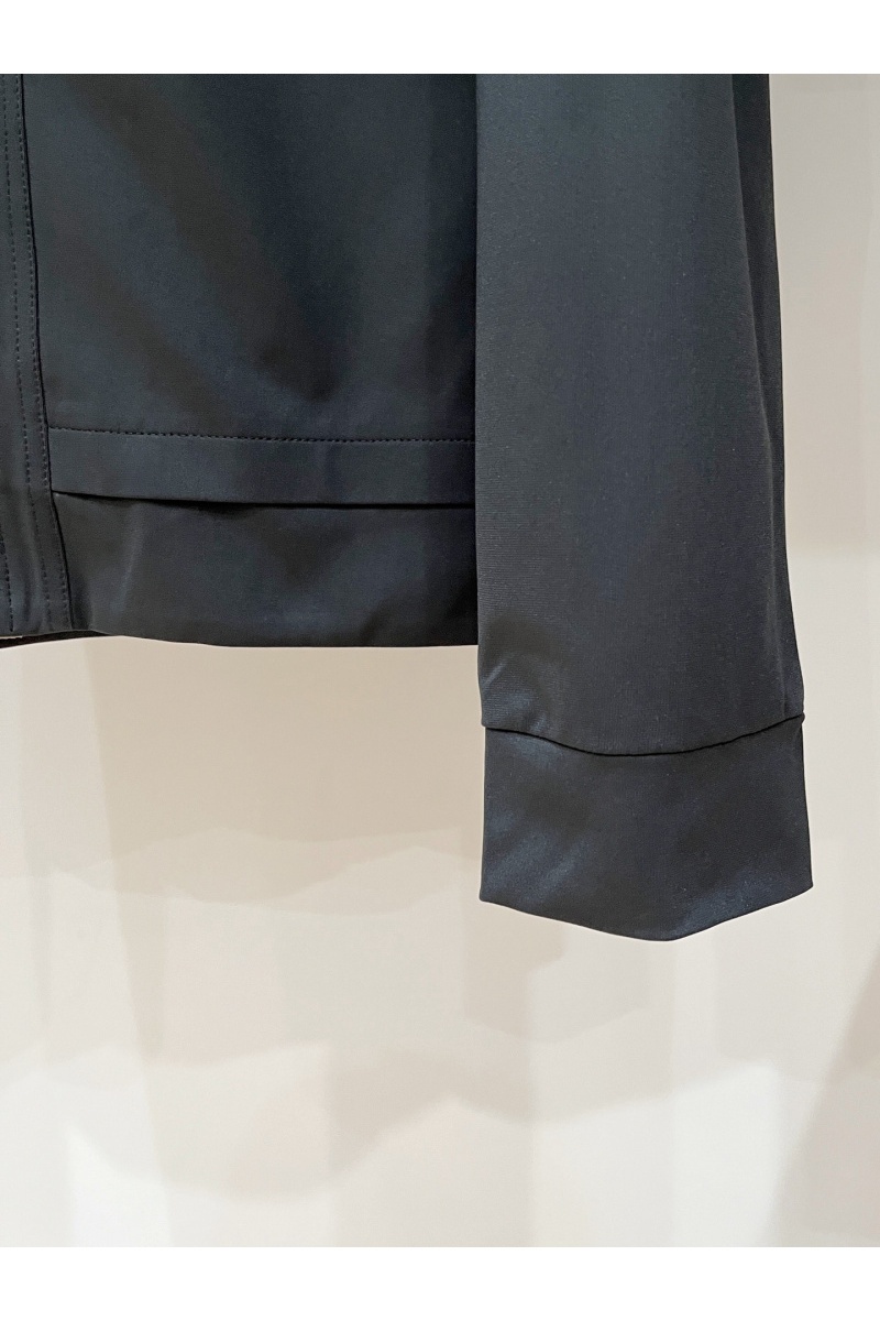Zegna Мужская чёрная ветровка premium