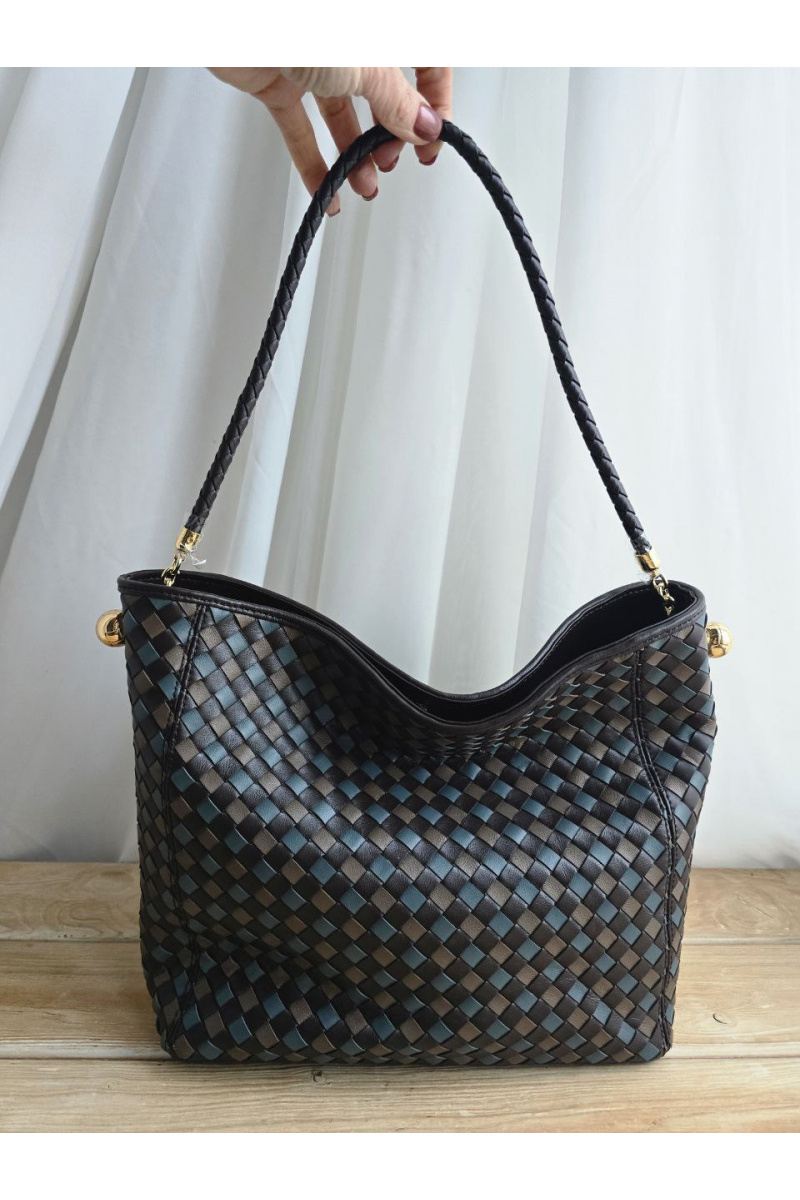 Bottega Veneta Кожаная сумка 33x26 см