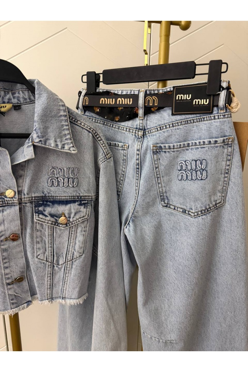 MIU MIU Женские джинсы premium