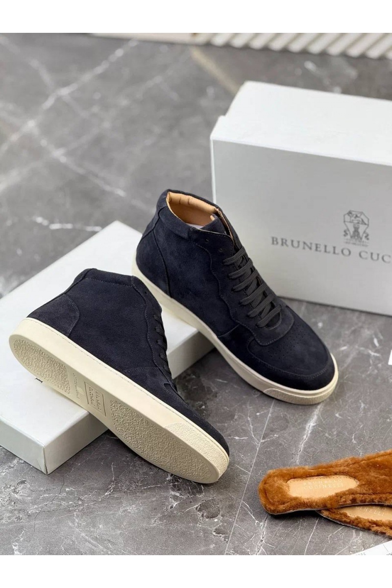 Designer Замшевые кроссовки с меховой стелькой 