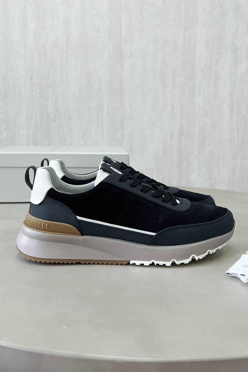 Designer Замшевые кроссовки Premium - Black