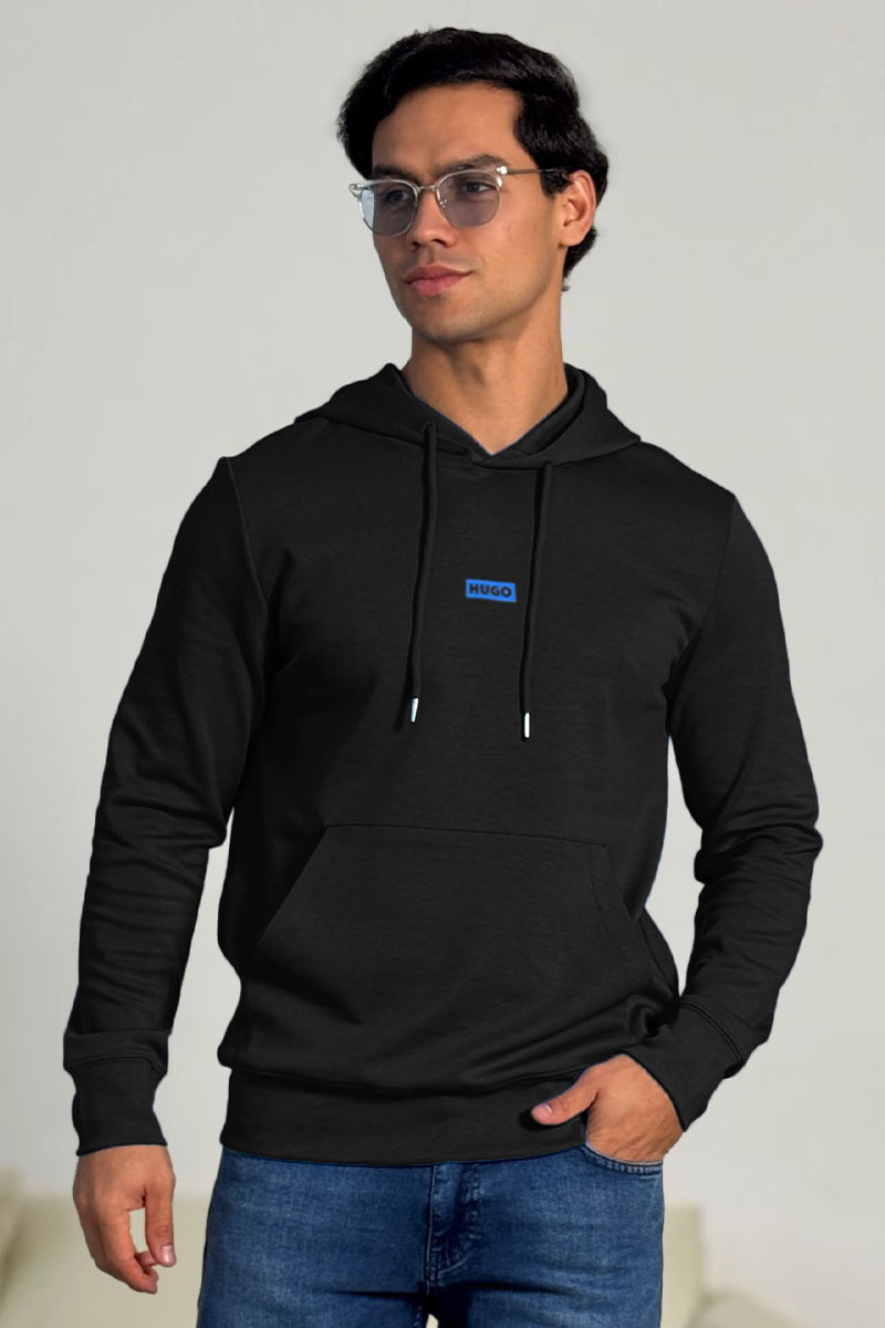 Hugо Воss Мужское худи Nazardo - Black