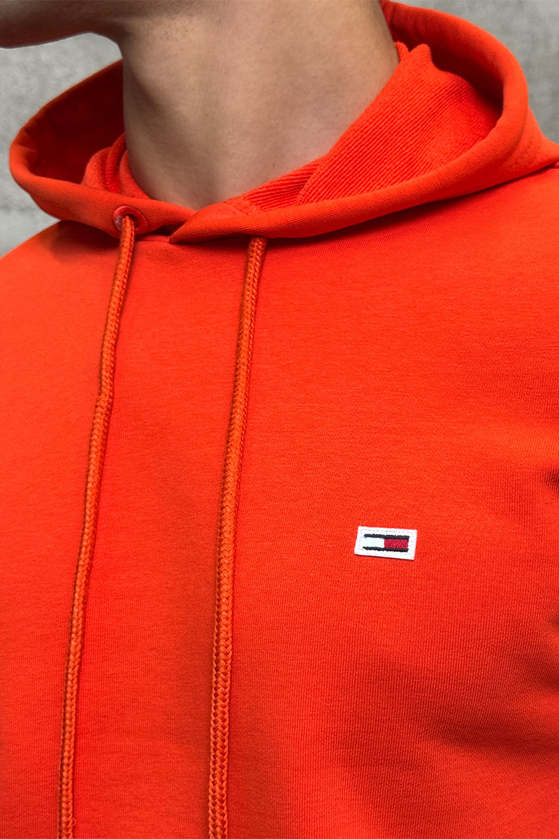 Tommy Hilfiger Мужское худи оранжевого цвета 