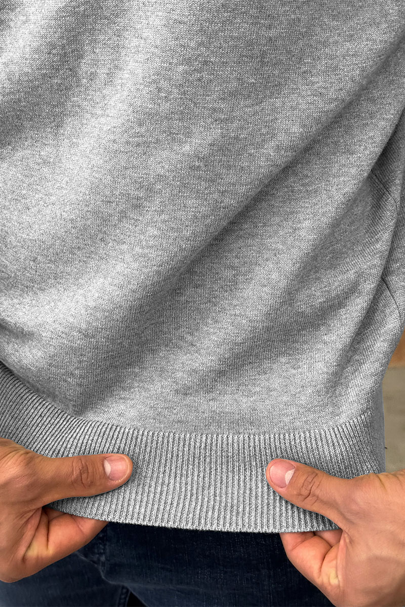 Hugо Воss Мужской джемпер серого цвета