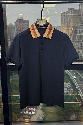 Мужское поло Premium - Navy