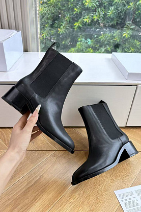 Женские кожаные сапоги Maison Margiela premium