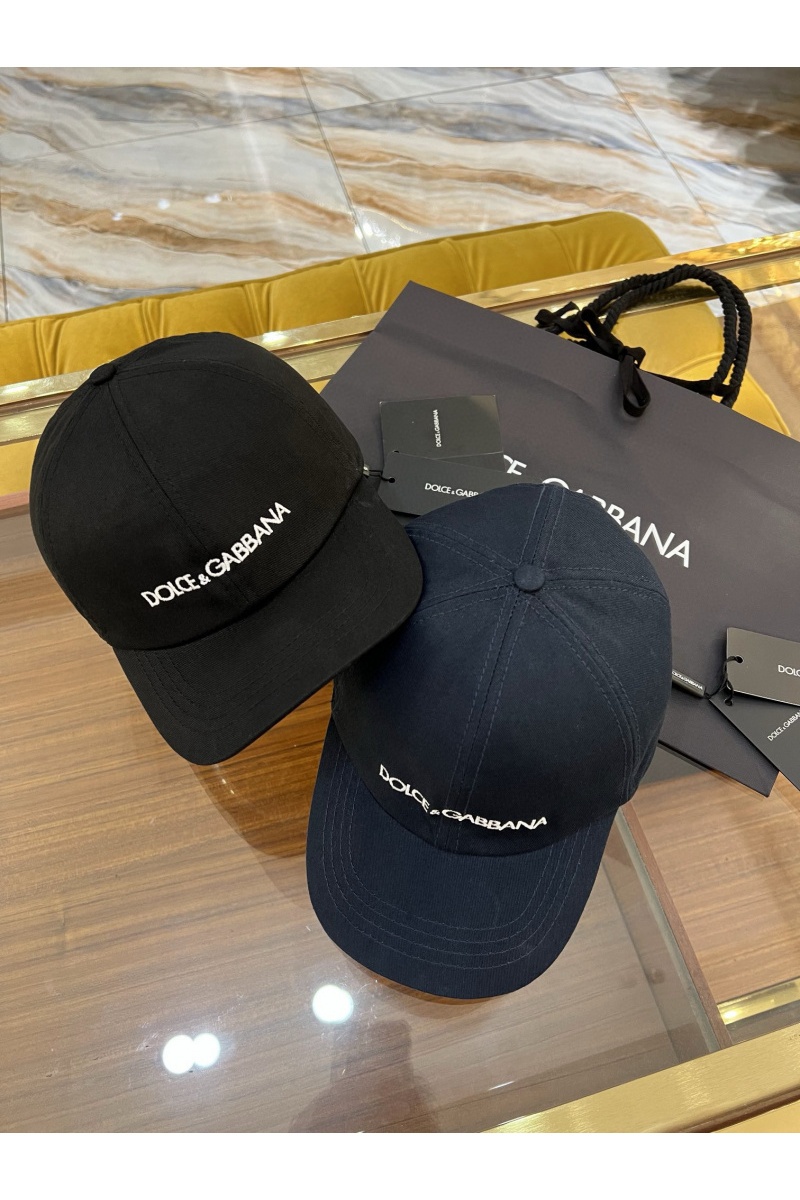 Dоlсе & Gаbbаnа Бейсболка синего цвета logo-embroidered