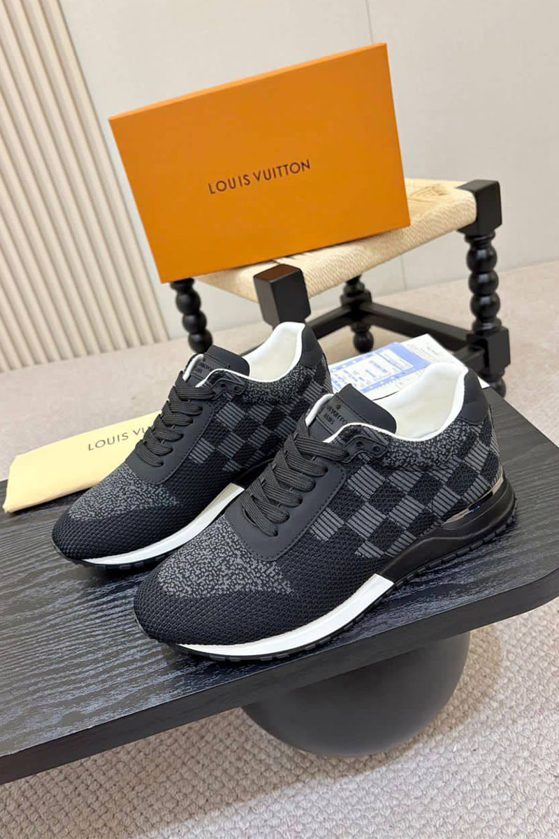 Lоuis Vuittоn Мужские кроссовки Run Away Damier 