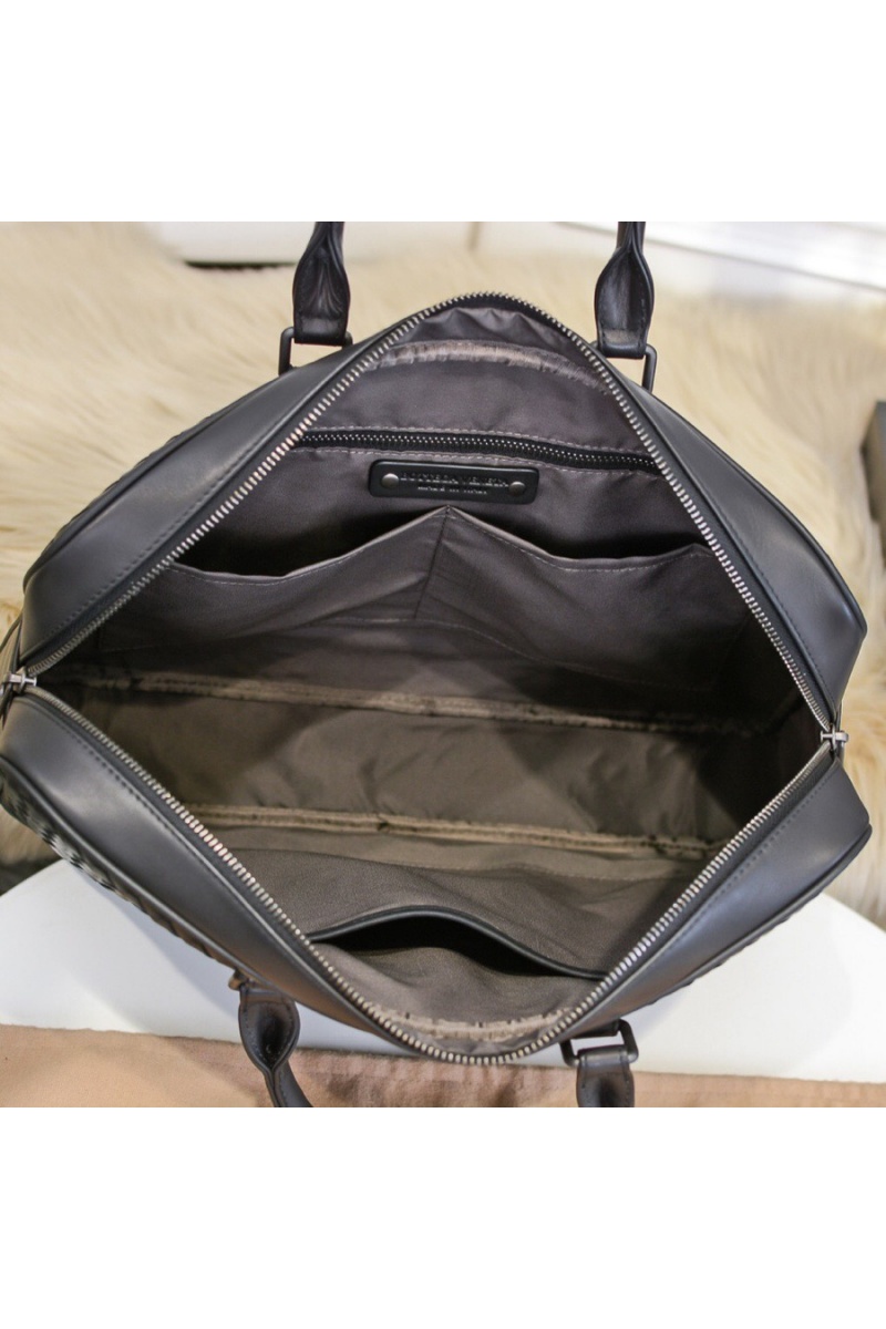 Bottega Veneta Кожаный портфель Premium 39x29x7 см