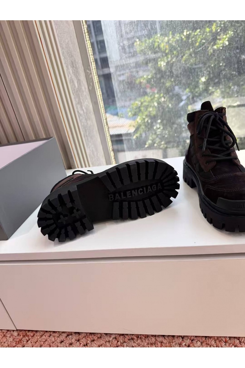 Balenciaga Женские ботинки Combat Strike Low premium