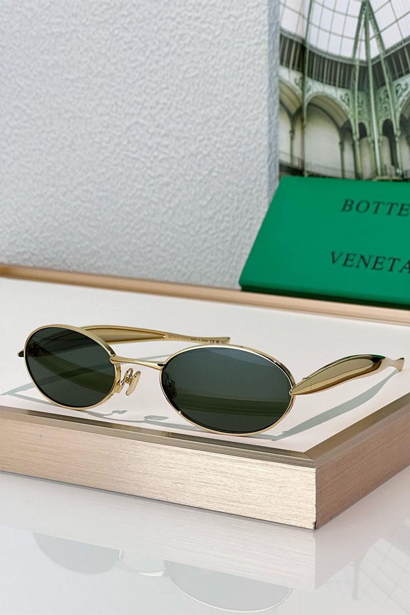 Bottega Veneta Солнцезащитные очки Sardine Oval