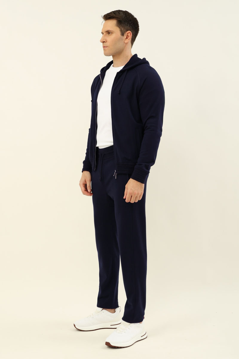 Loro Piana Тёмно-синие спортивные штаны premium