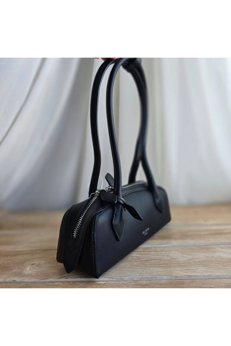 Designer Clothing Женская сумка Alaia Le Teckel 28x9 см - Black
