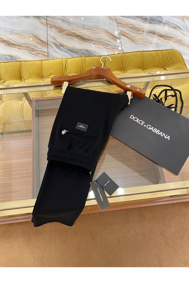 Dоlсе & Gаbbаnа Чёрные спортивные штаны premium