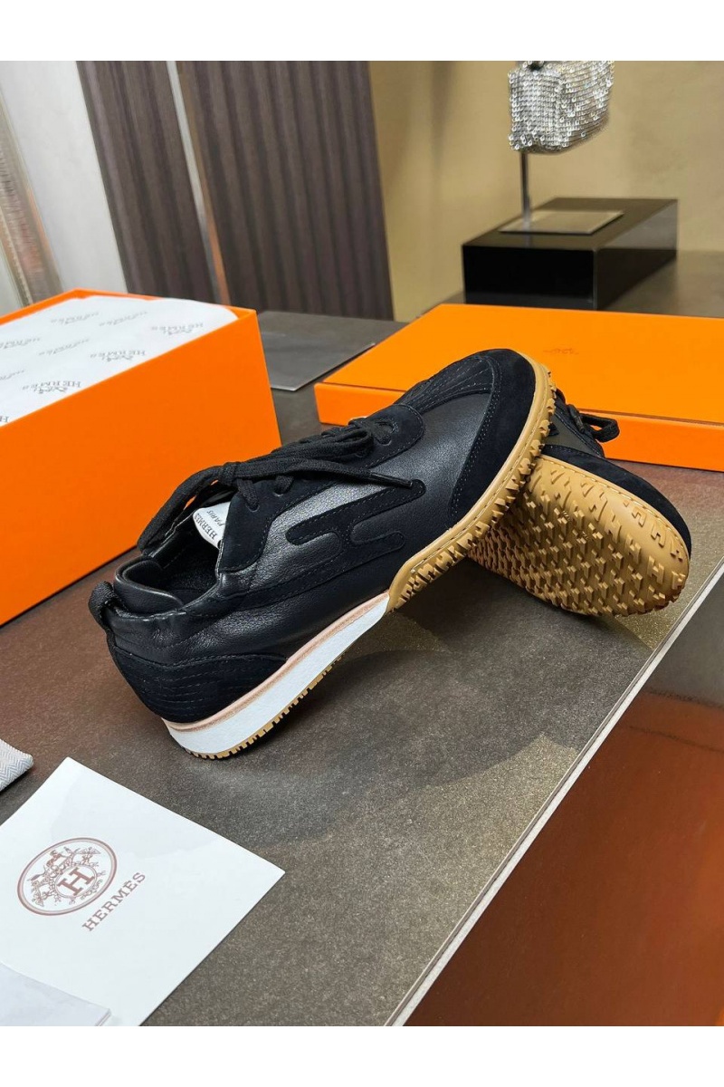 Hermes Женские комбинированные кроссовки Premium