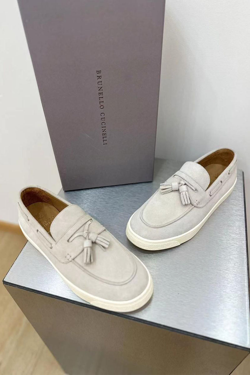 Designer Мужские замшевые лоферы 