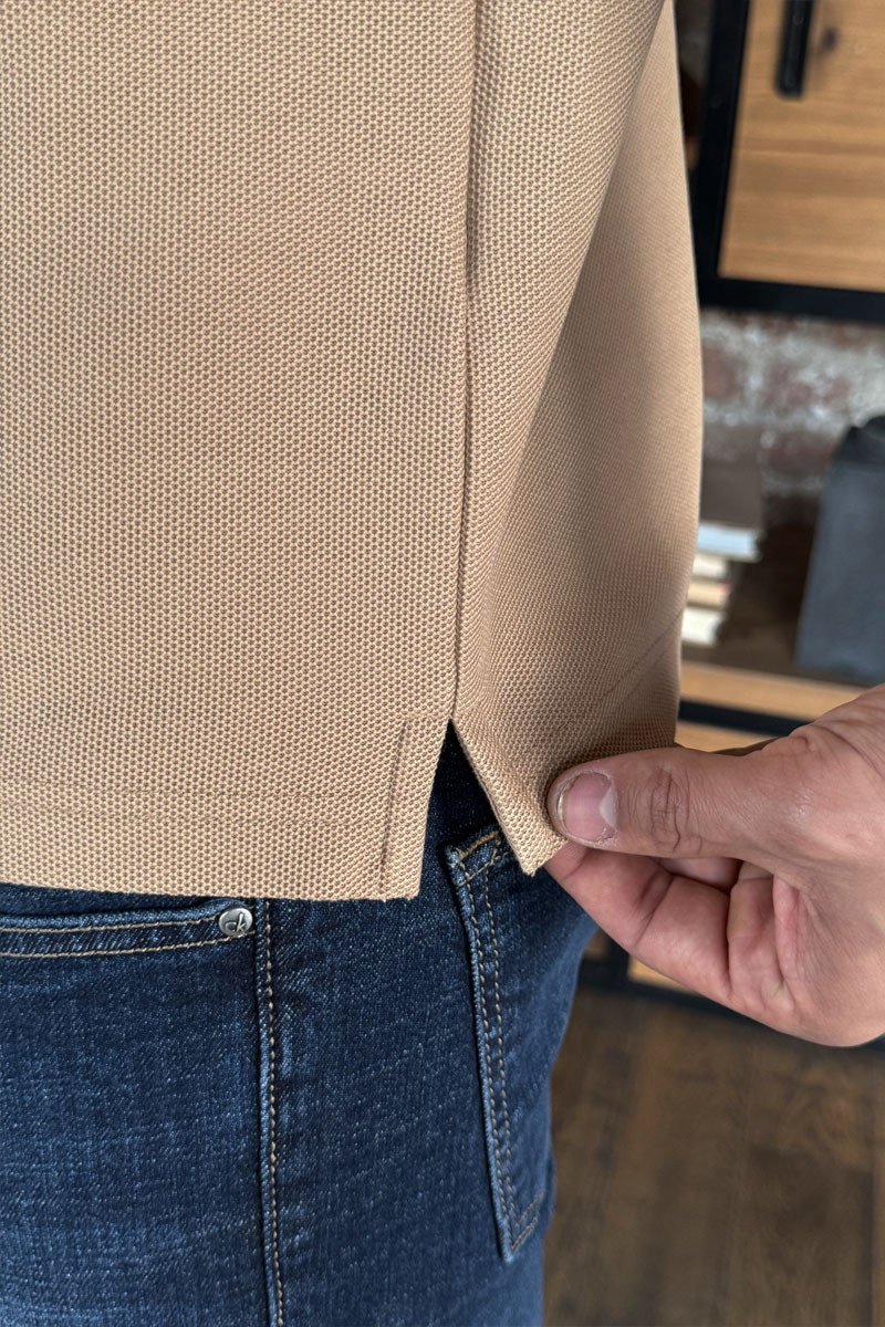 Burberry Мужское поло Premium - Beige