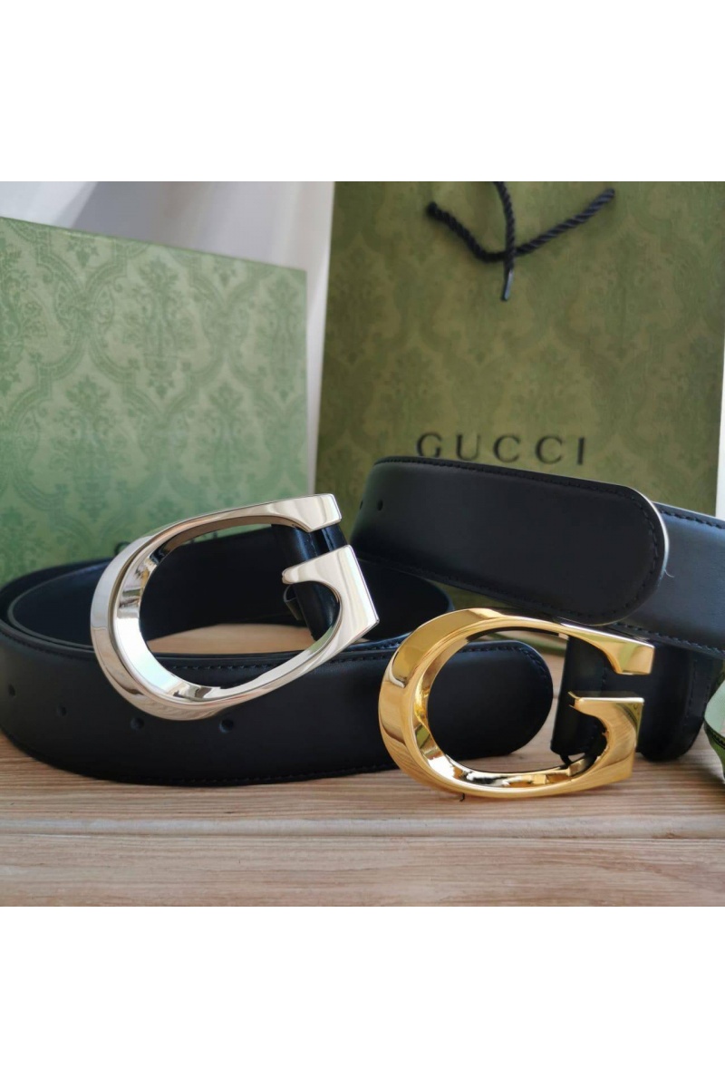 Gucci Кожаный ремень (длина 85 / 90 см) - Gold