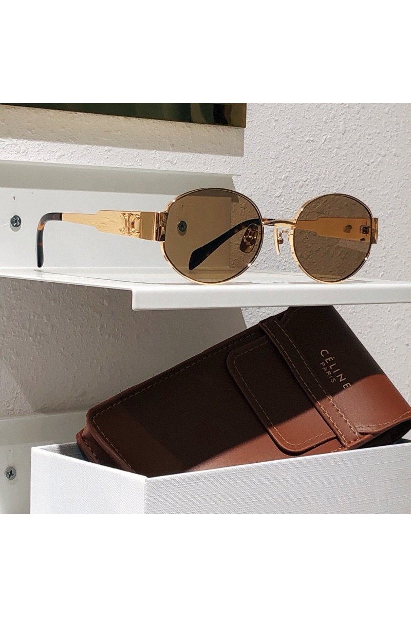 Celine Солнцезащитные очки Triomphe Metal