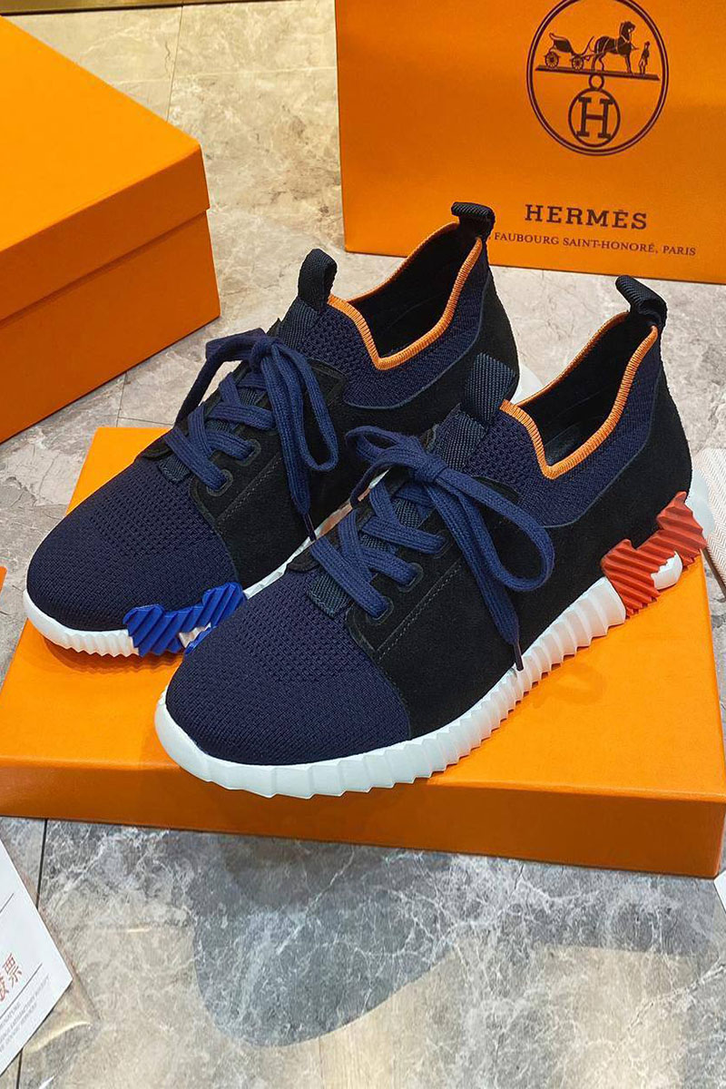 Hermes Мужские кроссовки Depart - Navy