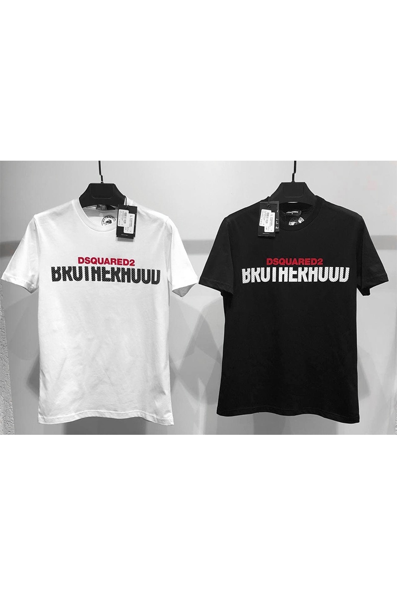 Dsquared2 Мужская футболка "Brotherhood" - White