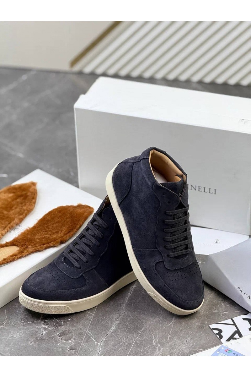 Designer Замшевые кроссовки с меховой стелькой 