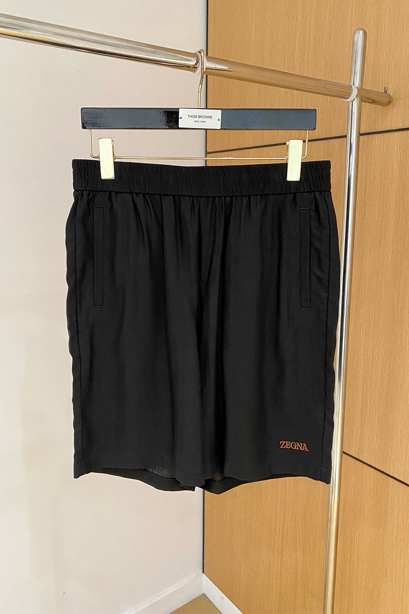 Zegna Шорты чёрного цвета premium