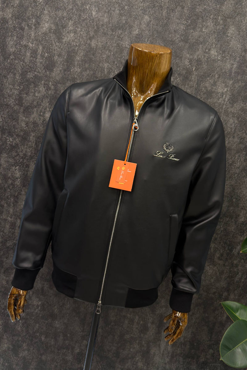 Loro Piana Мужская кожаная куртка 