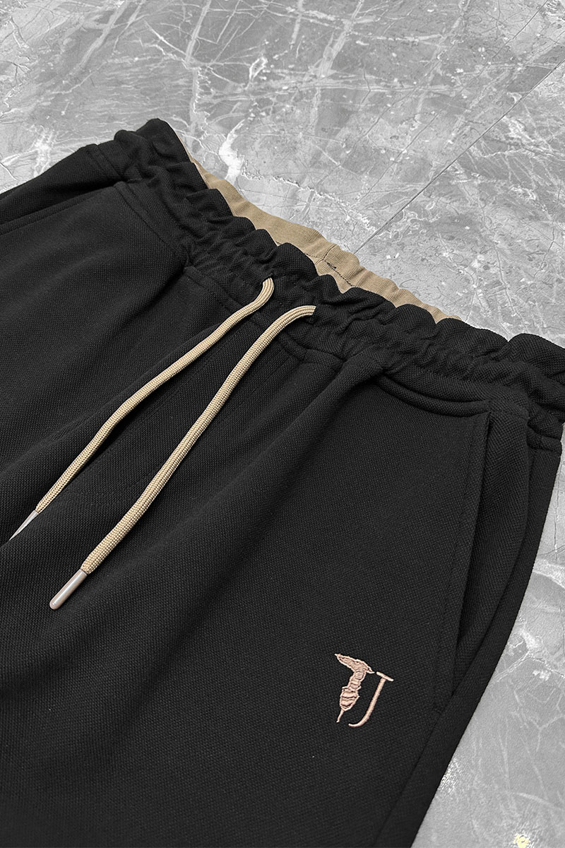 Trussardi Спортивные штаны  logo-embroidered - Black