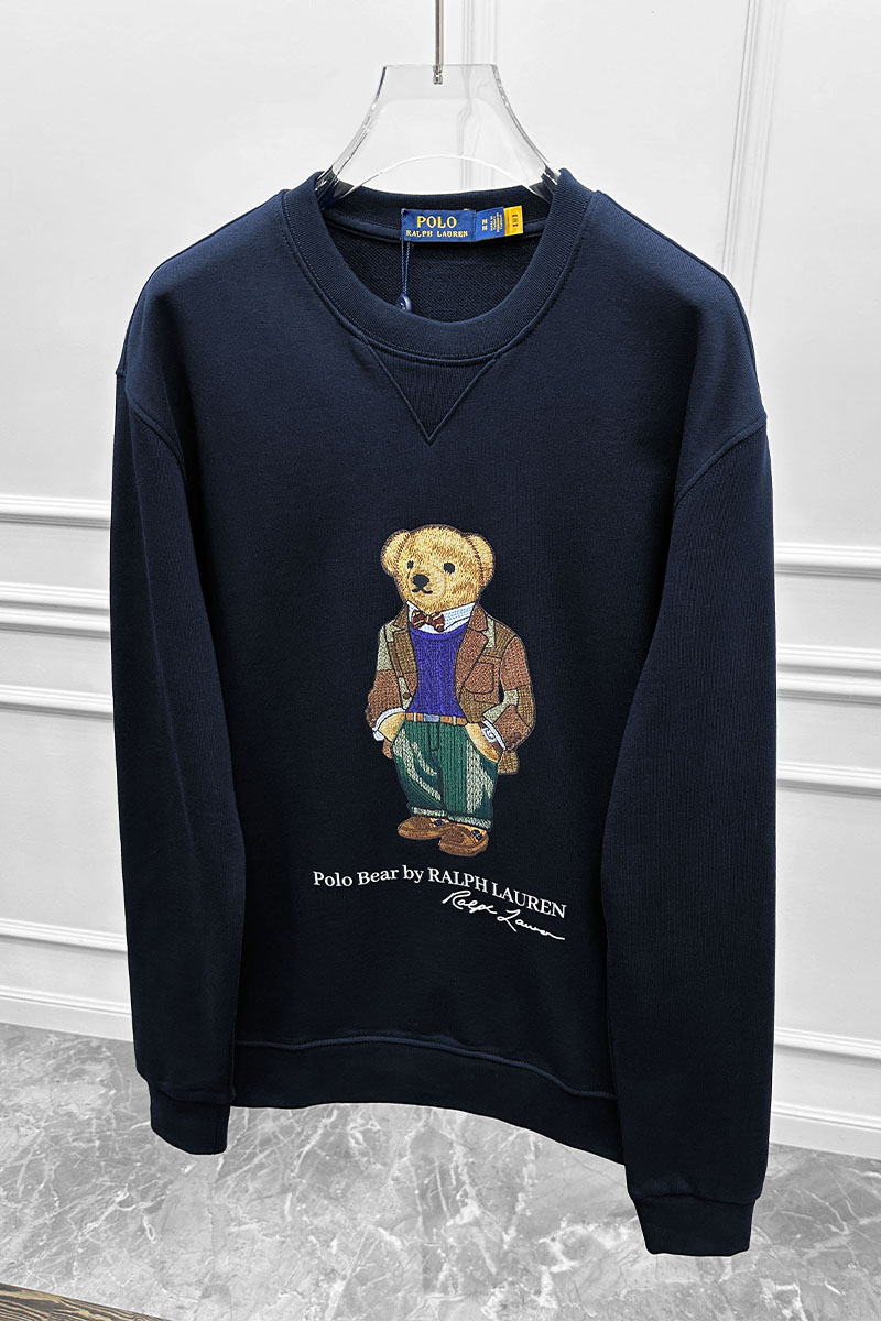 Polo Ralph Lauren Тёмно-синий свитшот "Bear"