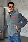 Куртка с вязанными рукавами Linea Rossa - Grey