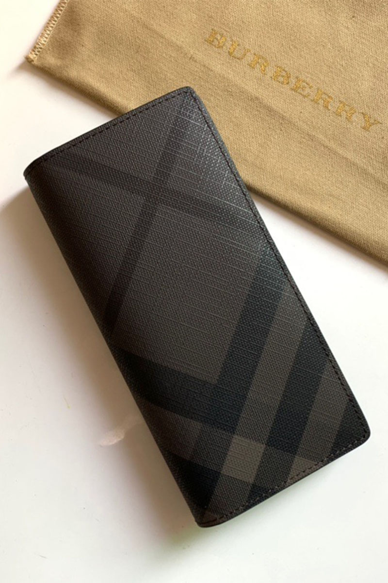 Burberry Кожаный бумажник Premium 19x10x2.5 см