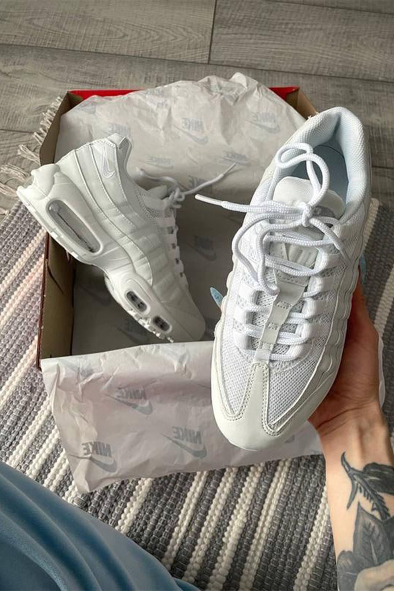 Nike Кроссовки Air Max 95 - Triple White