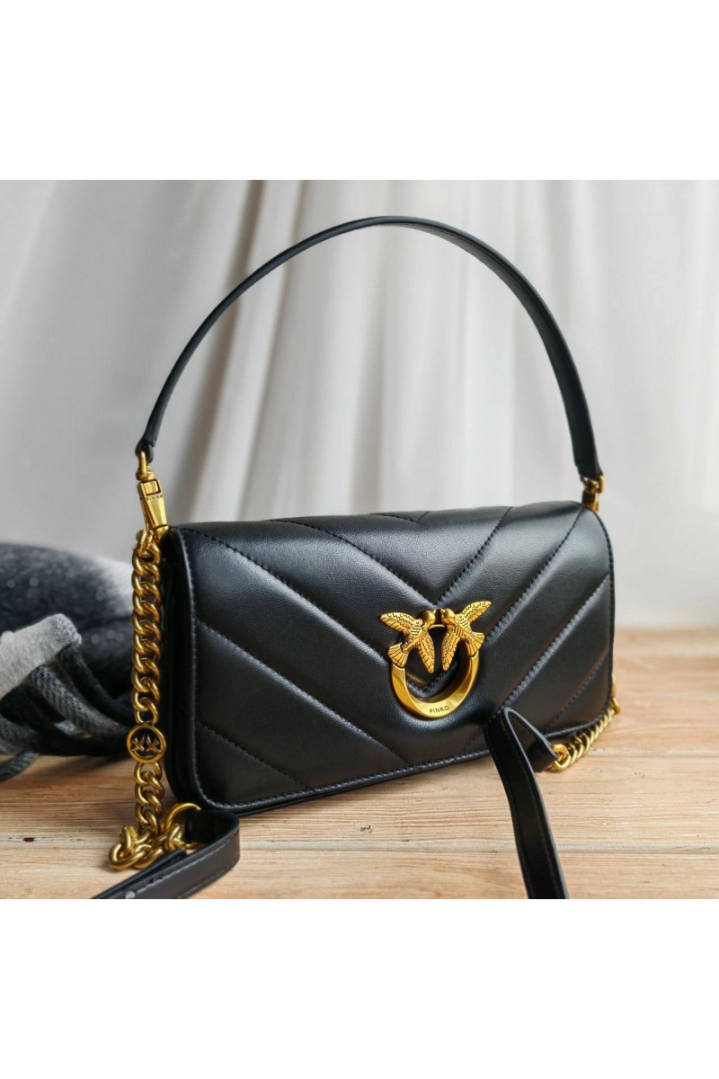  Женская сумка Mini Love Click Baguette 26x14 см (2 расцветки)