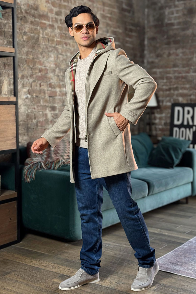 Burberry Мужское пальто London England - Beige