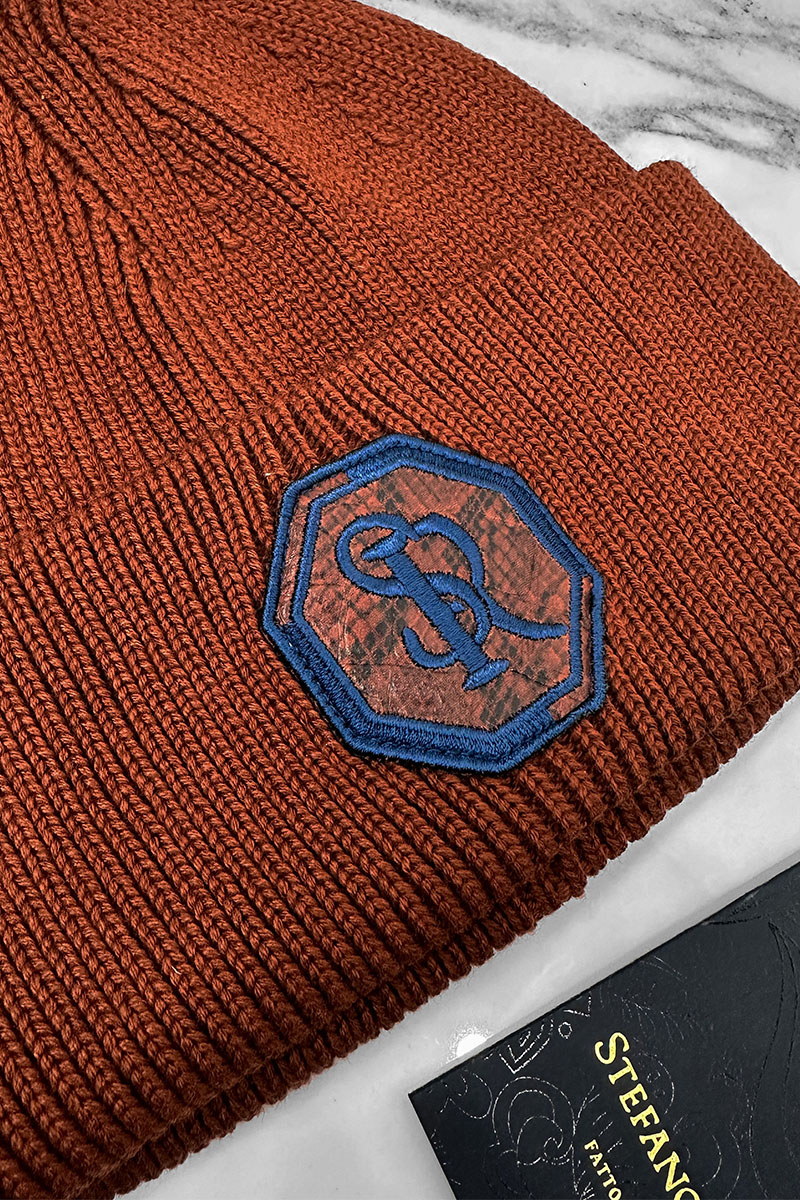 Stеfаnо Riссi Шапка logo-embroidered - Ginger