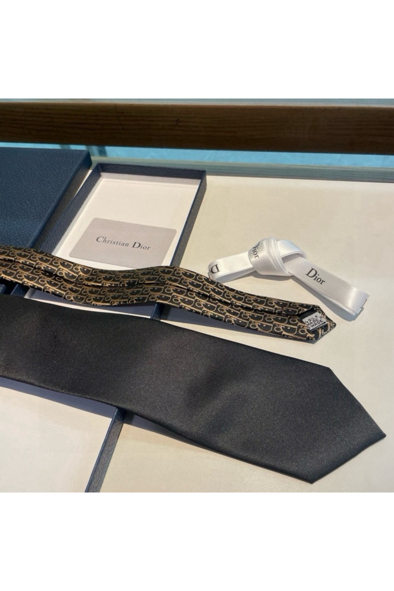 Dior Галстук Oblique premium - Black