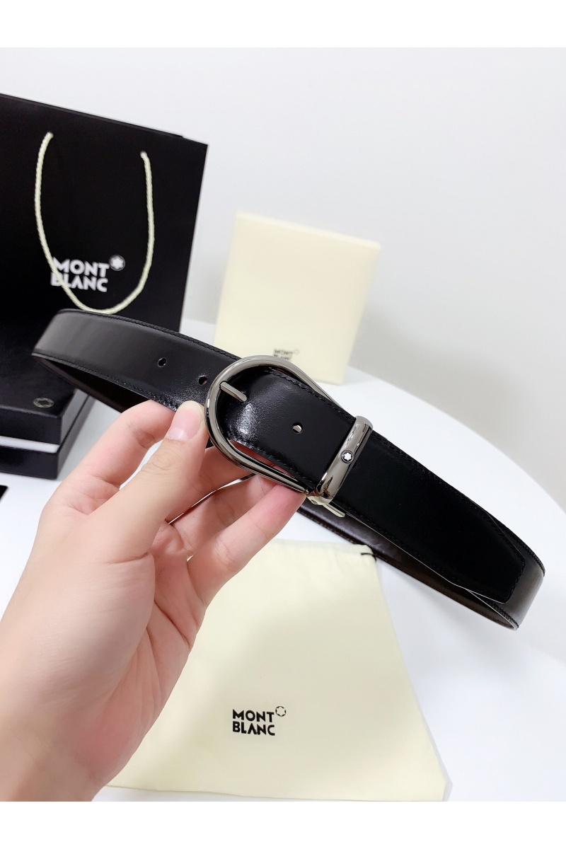Montblanc Двусторонний кожаный ремень Premium (ширина 3.5 см)