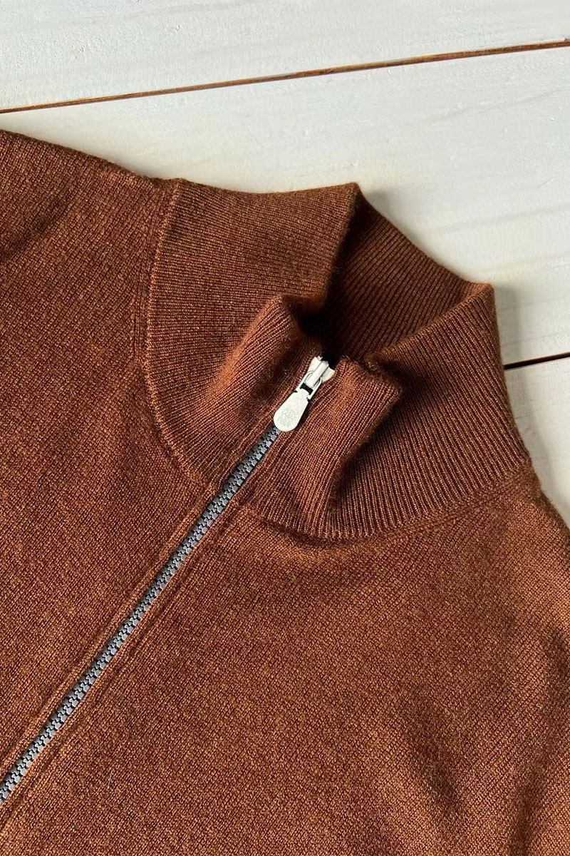 Designer Кашемировый свитер Premium - Brown