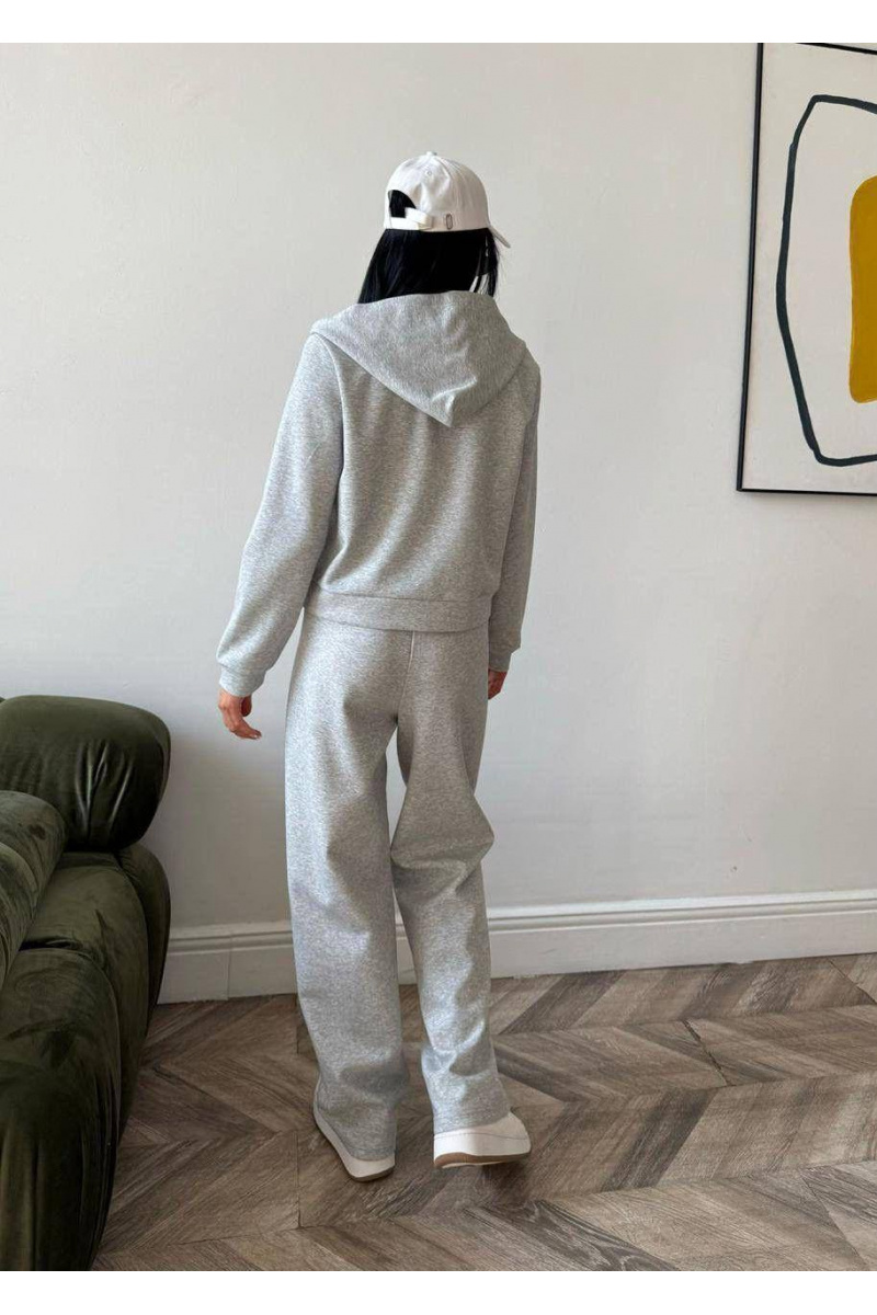 Designer Clothing Женский серый костюм Alo premium
