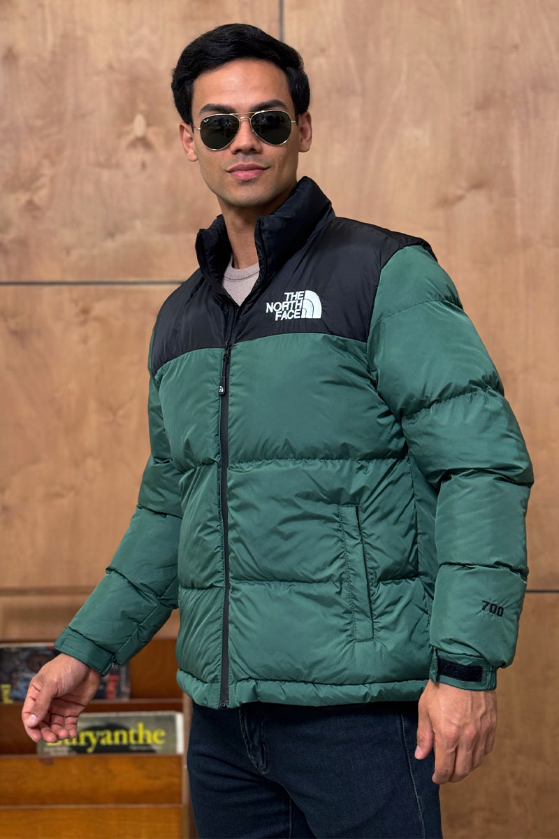 The North Face Зелёный пуховик 1996 Retro Nuptse
